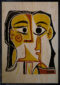 Picasso Faces Üçlü Set Ahşap Tablo